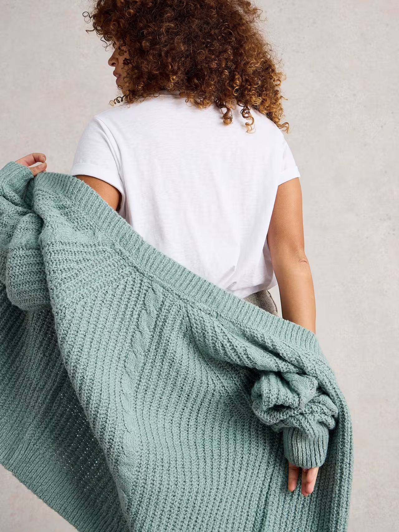 CARDIGAN M LONGUE - WHITE STUFF - 444064