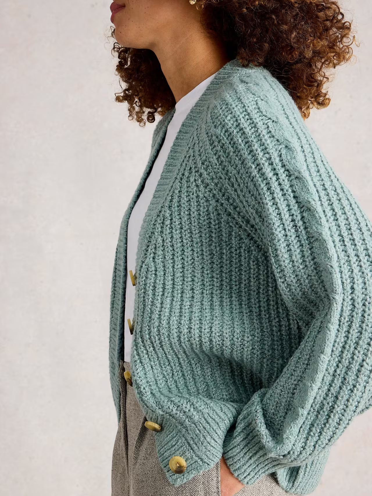 CARDIGAN M LONGUE - WHITE STUFF - 444064
