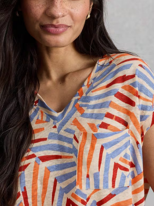 T-SHIRT IMPRIMÉ- WHITE STUFF- 445354