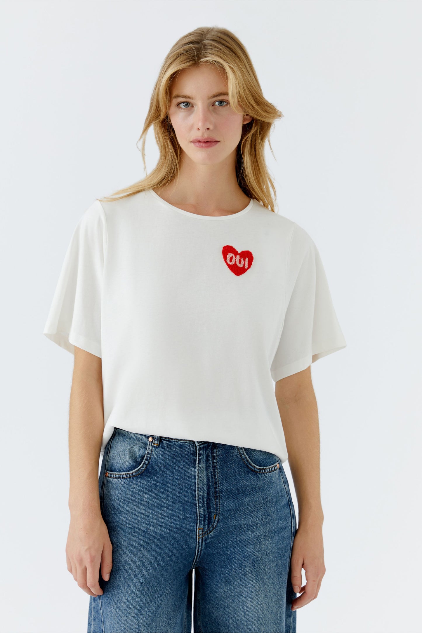 T-SHIRT COEUR - OUI - 96046