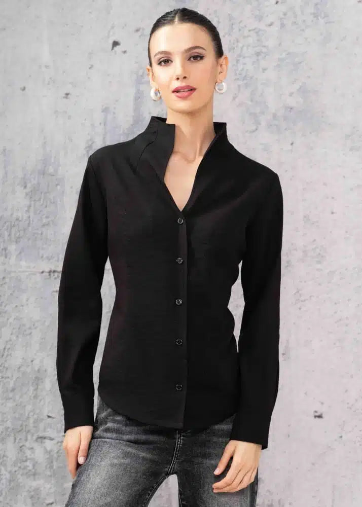 CHEMISE MANCHE 3/4 - ALISON SHERI - A44078 - 2 COULEURS