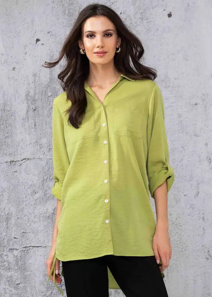 CHEMISE MANCHE 3/4 - ALISON SHERI - A44082 - 3 COULEURS