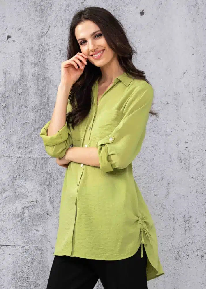 CHEMISE MANCHE 3/4 - ALISON SHERI - A44082 - 3 COULEURS