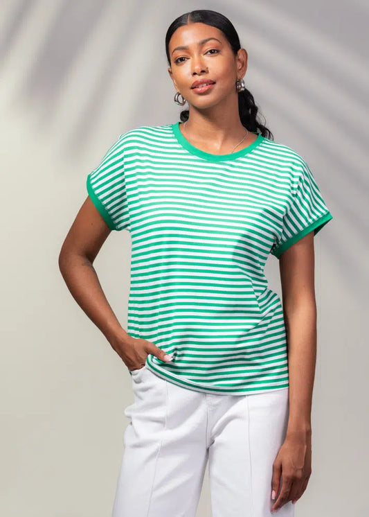 T-SHIRT RAYE- ALISON SHERI- A45232