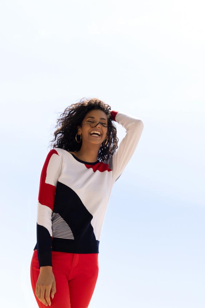 CHANDAIL MANCHE LONGUE - ALISON SHERI - A47451