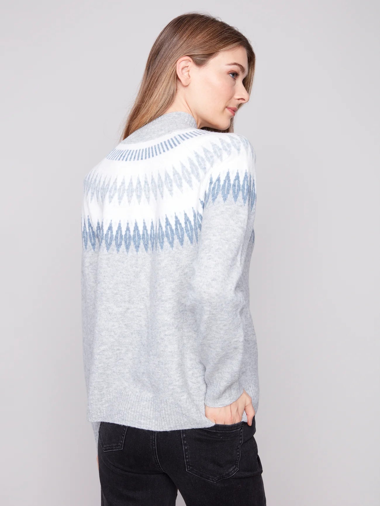CHANDAIL COL MAO - CHARLIE B - C2859