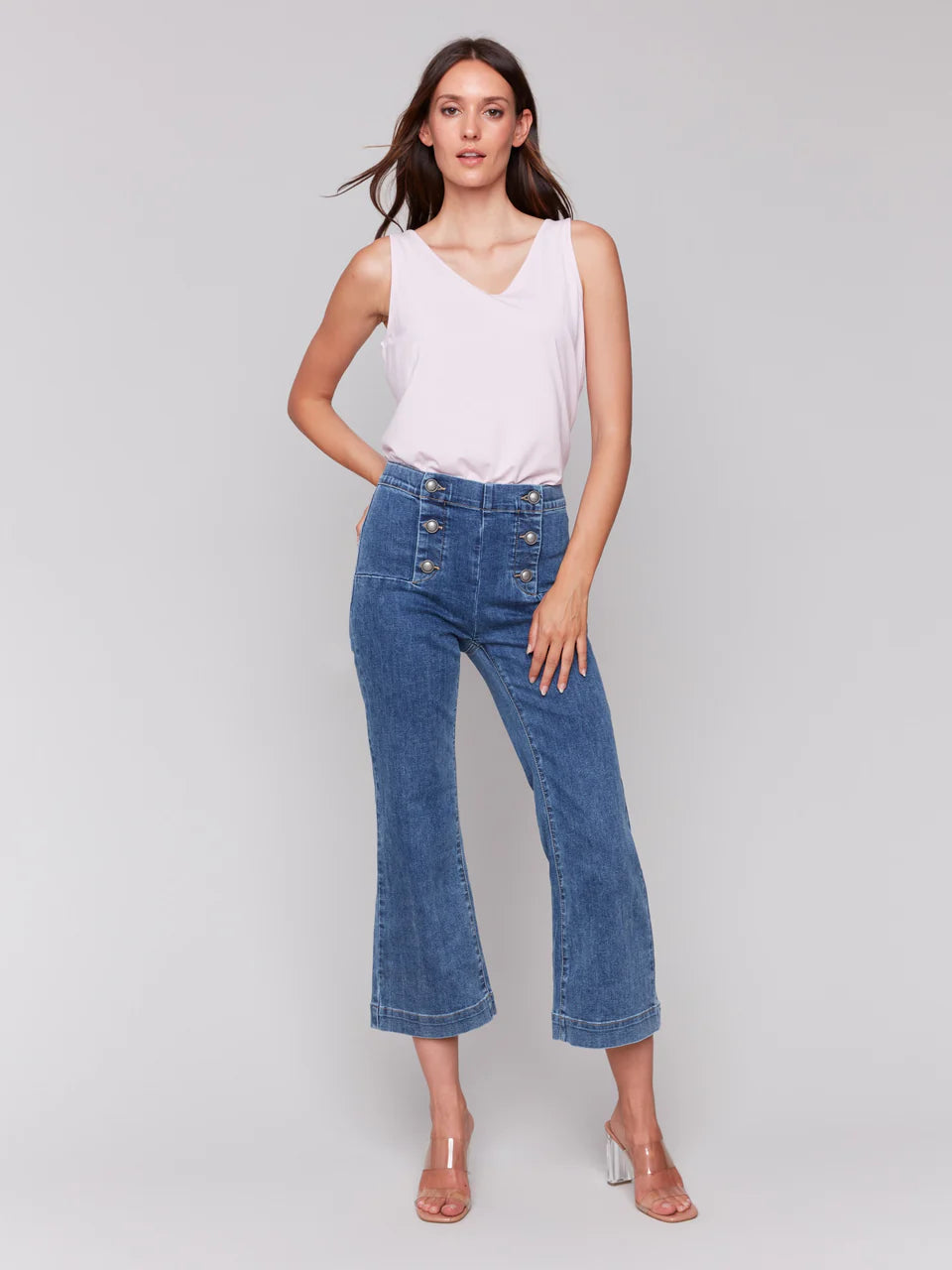 PANTALON ELASTIQUE - CHARLIE B - C5615.431A