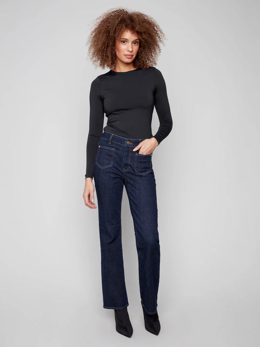 PANTALON POCHES - CHARLIE B - C5687