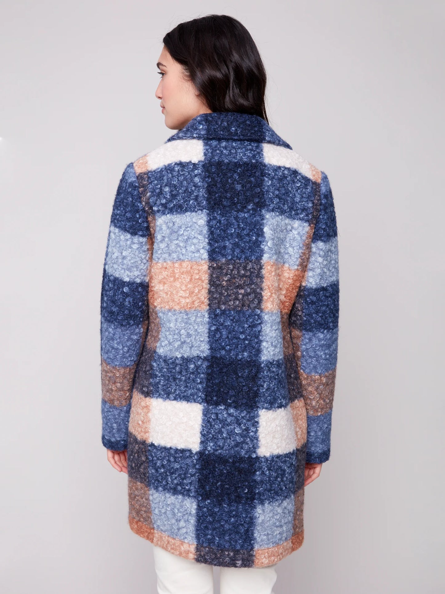MANTEAU CARREAUX - CHARLIE B - C6141Z.707A