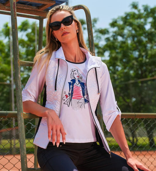 VESTE SANS MANCHE - DOLCEZZA - 26105