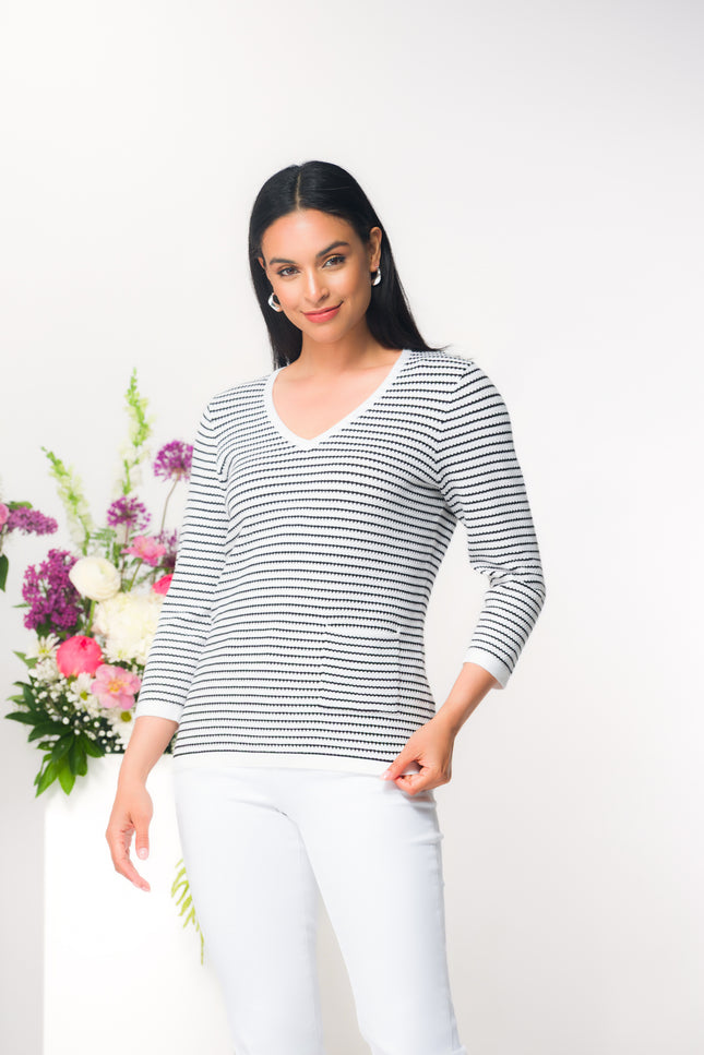 CHANDAIL MANCHE 3/4 - ELENA WANG - EW36341