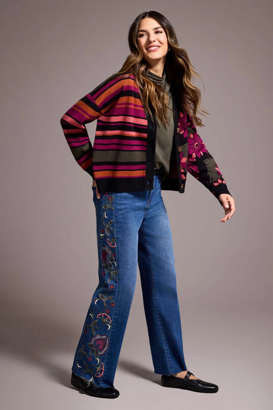 CARDIGAN IMPRIMÉ - TRIBAL - 60190.4848.0002