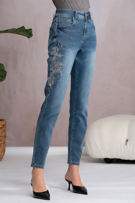PANTALON JEANS - ALISON SHERI - A46288
