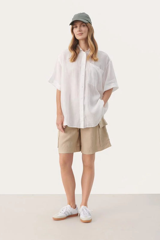 CHEMISE MANCHE 3/4 - PART TWO - 30308749 -2 COULEURS