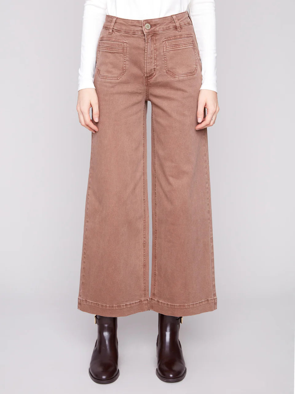 PANTALON POCHES - CHARLIE B - C5538RR
