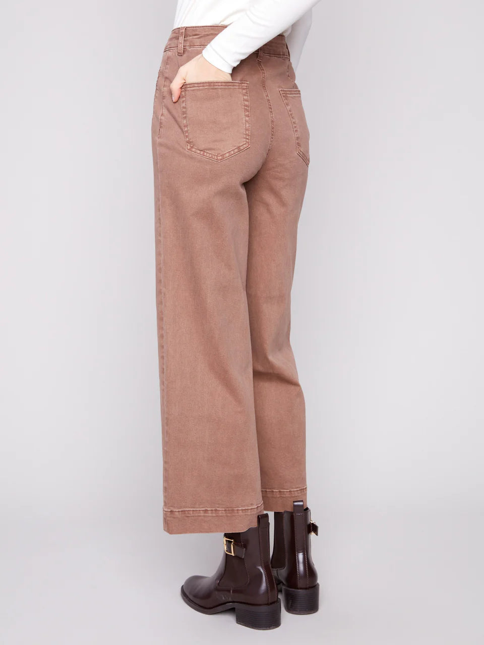 PANTALON POCHES - CHARLIE B - C5538RR