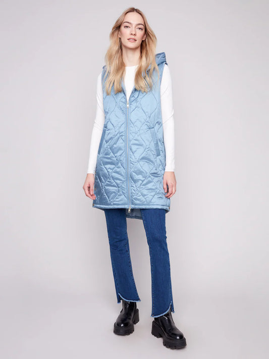 VESTE SANS MANCHE - CHARLIE B - C6365