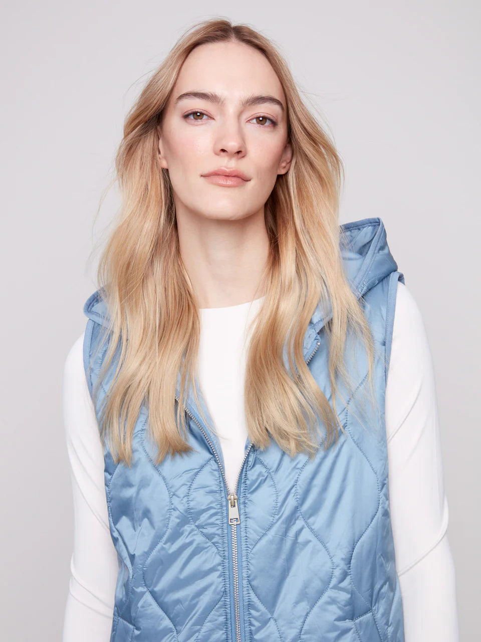 VESTE SANS MANCHE - CHARLIE B - C6365